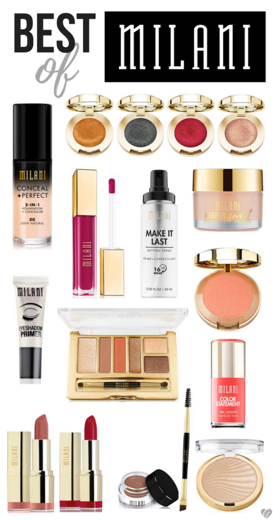 The Best Milani Makeup Products 2017