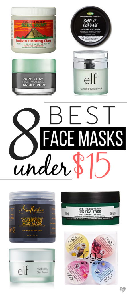 8 Best Face Masks Under $15