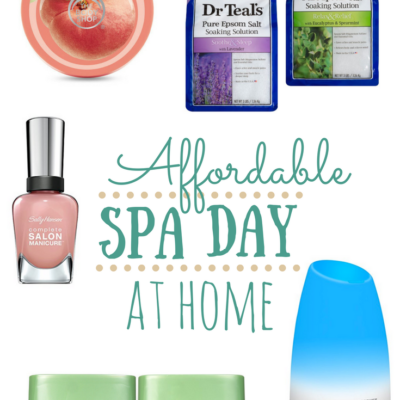 Affordable Spa Day At Home