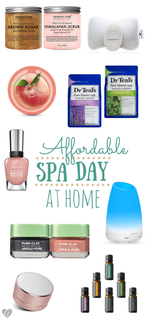 Affordable Spa Day At Home