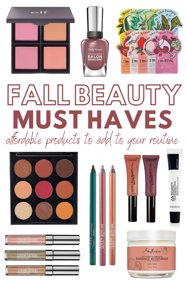 9 Products To Add To Your Fall Beauty Routine - Creativity Jar