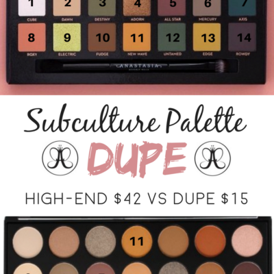 Anastasia Beverly Hills Subculture Palette Dupe