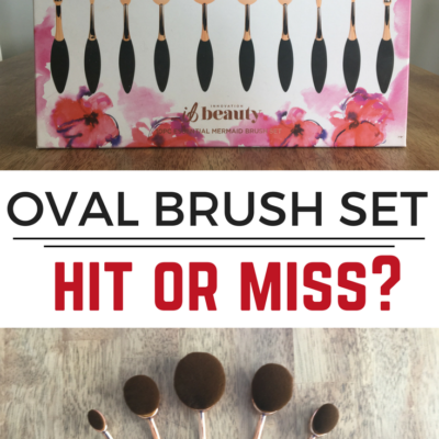 TJ Maxx Oval Brush Set – Hit or Miss?