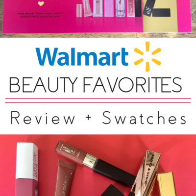 Walmart Beauty Favorites Box Latest In Lips | Review + Swatches