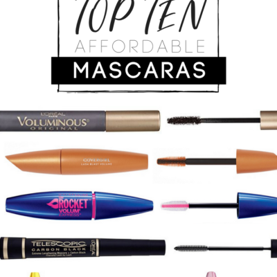 Top Ten Affordable Mascaras