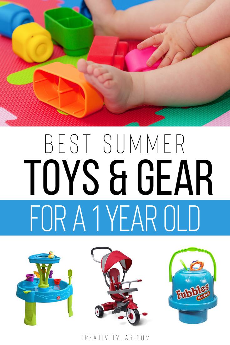 best summer toys for 1 year old