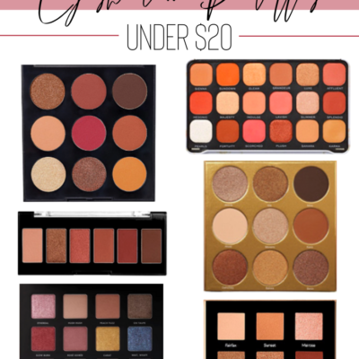 Fall Eyeshadow Palettes Under $20