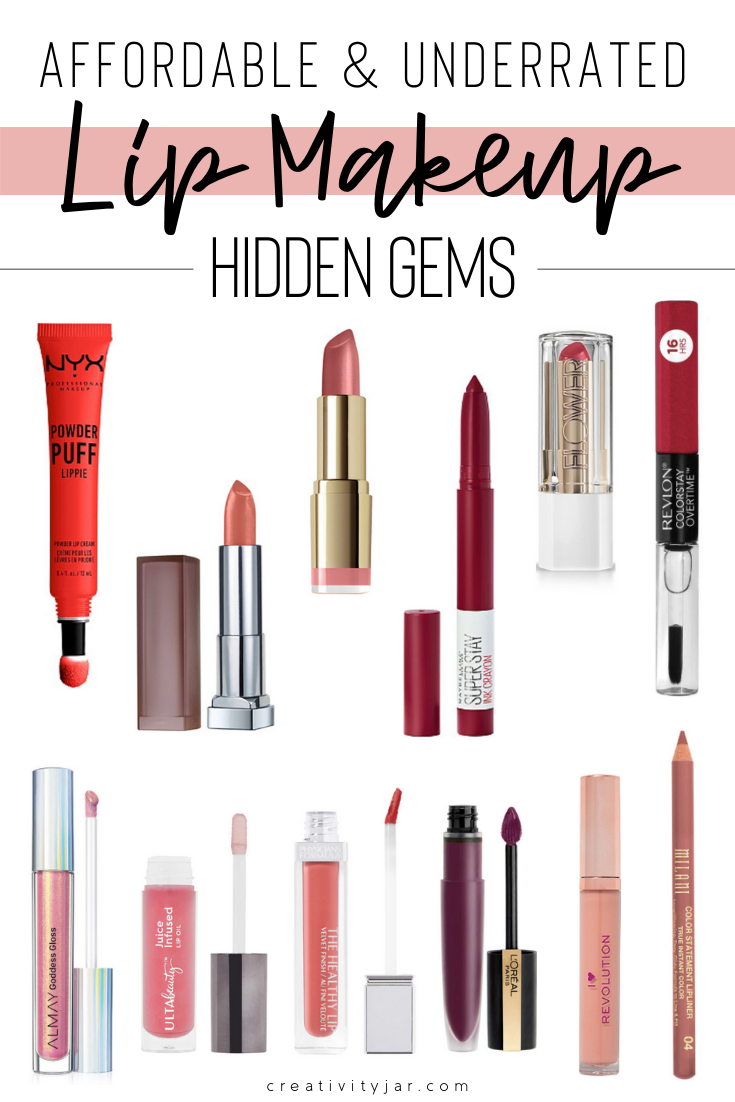 Affordable & Underrated Lip Makeup Hidden Gems