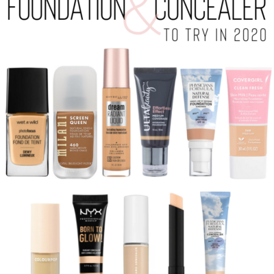 New Drugstore Foundations And Concealers