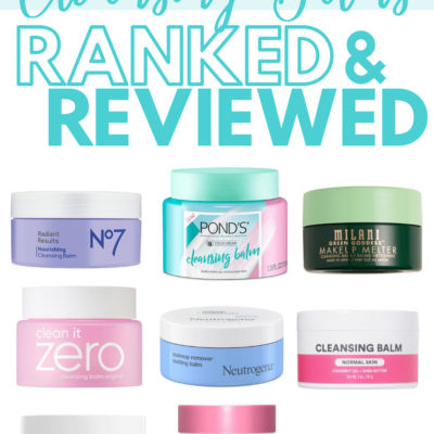 The Best Drugstore Cleansing Balms